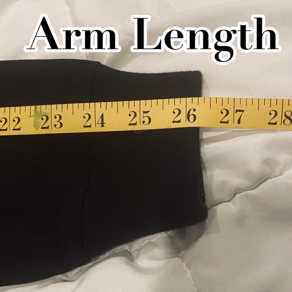 Forever 21 Mens Jacket Black With White Stripe Arm - Picture 8 of 9